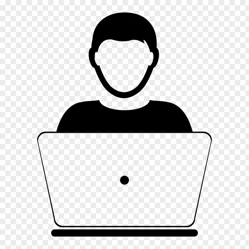 Laptop Hacker User PNG