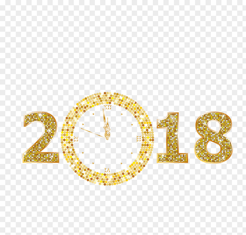 Number 2018 Font Body Jewellery Human PNG