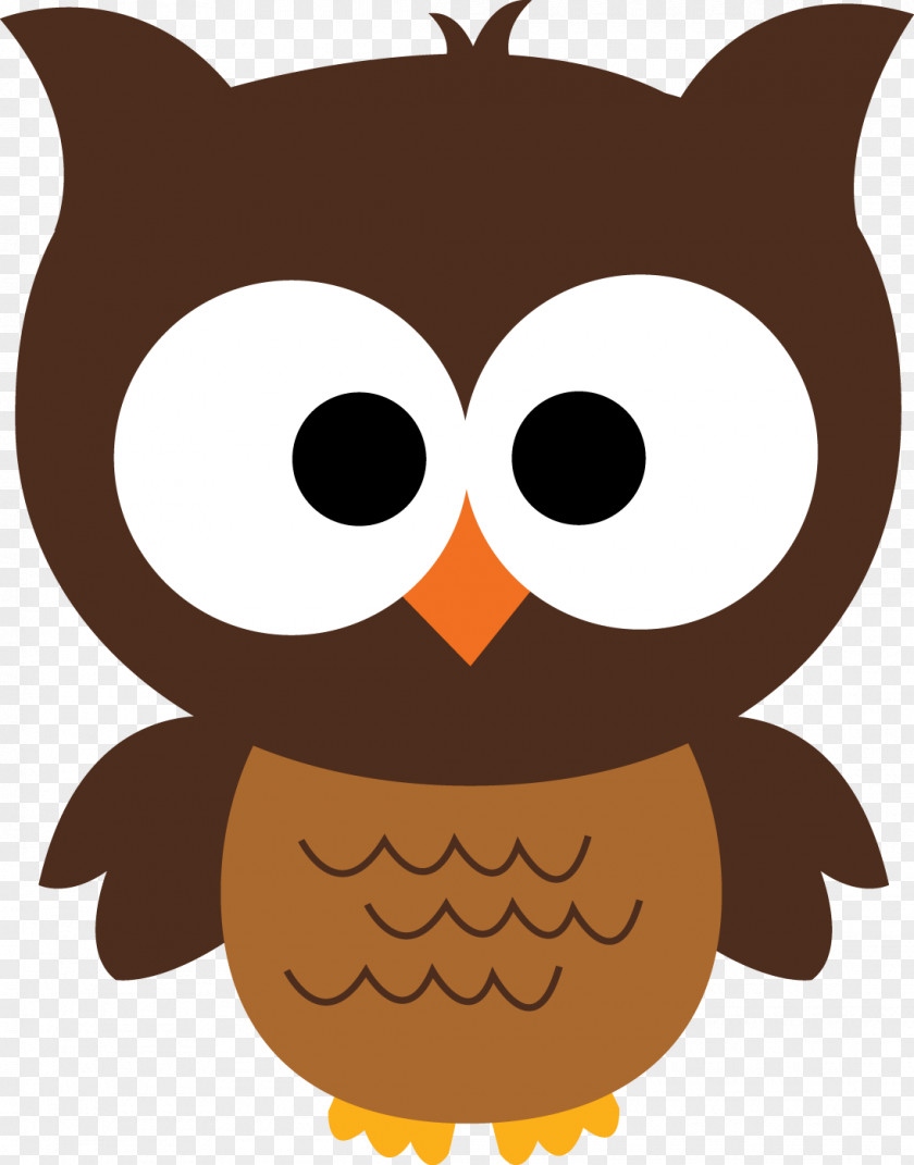 Forest Friends Owl Clip Art PNG