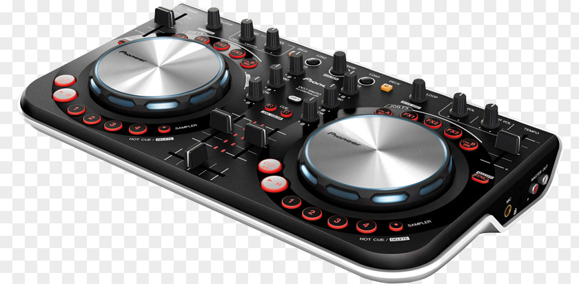 USB DJ Controller Pioneer Audio Mixers Virtual Mixer PNG