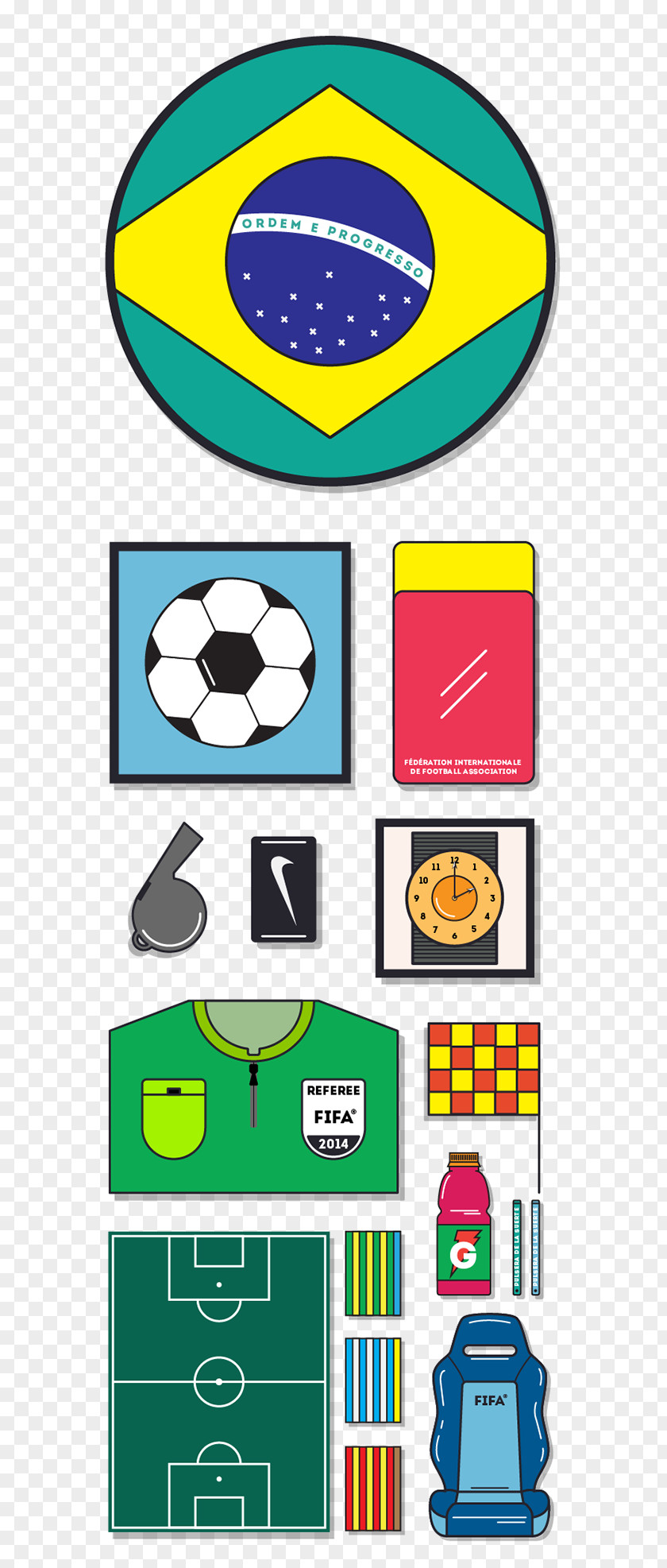 Design Flag Of Brazil Yellow Clip Art PNG
