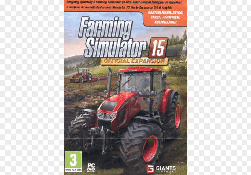 Farming Simulator 15 17 PlayStation 3 Xbox 360 2013 PNG