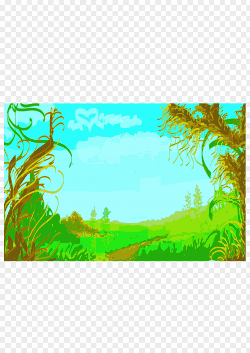 Nature Landscape PNG