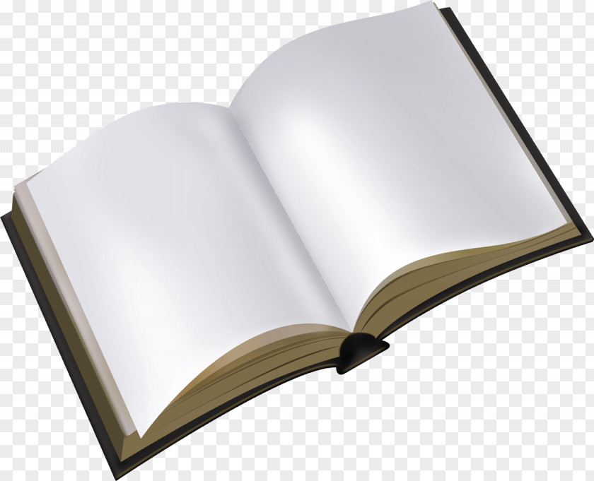 Open White Book PNG Book, open book art clipart PNG