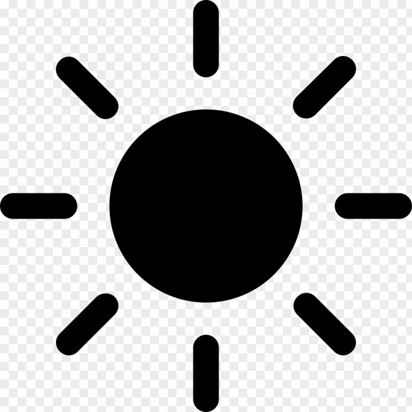 Sun Vector PNG