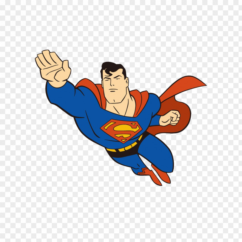 Superman Clark Kent Cartoon Superhero PNG