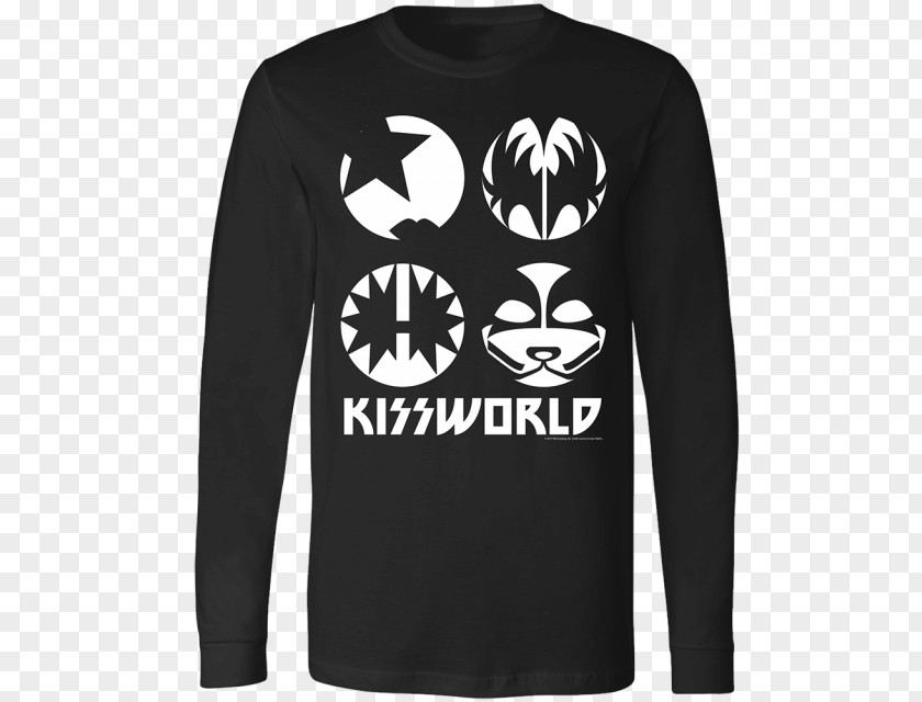 T-shirt Kissworld Tour Hoodie PNG