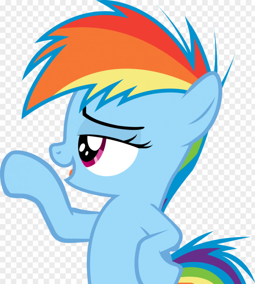 Dash Rainbow Pony Foal Filly PNG