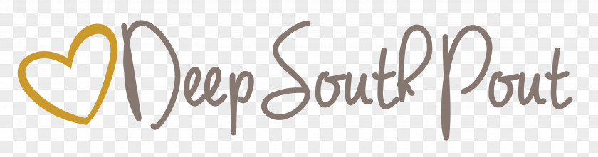 Logo Deep South Pout Brand Font PNG