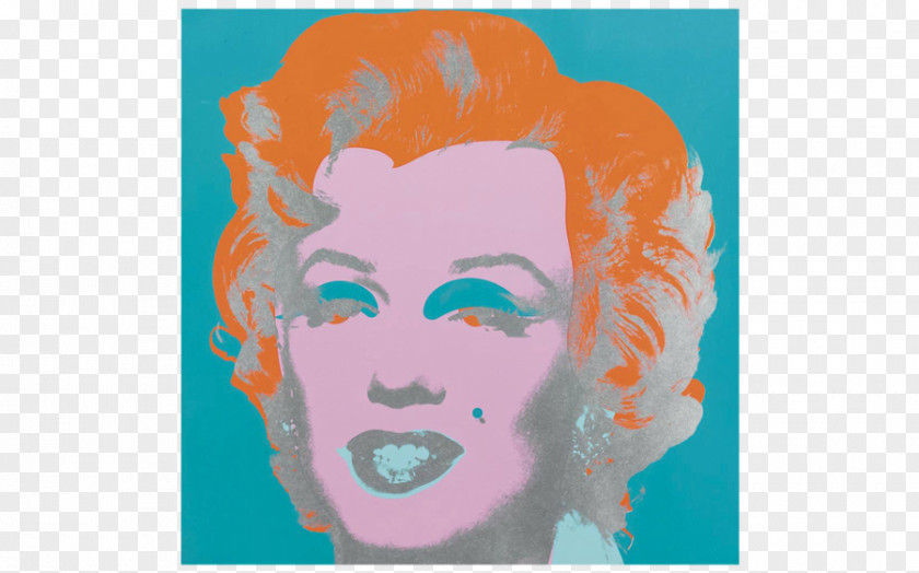 Marilyn Monroe Modern Art Revolver Gallery Screen Printing PNG