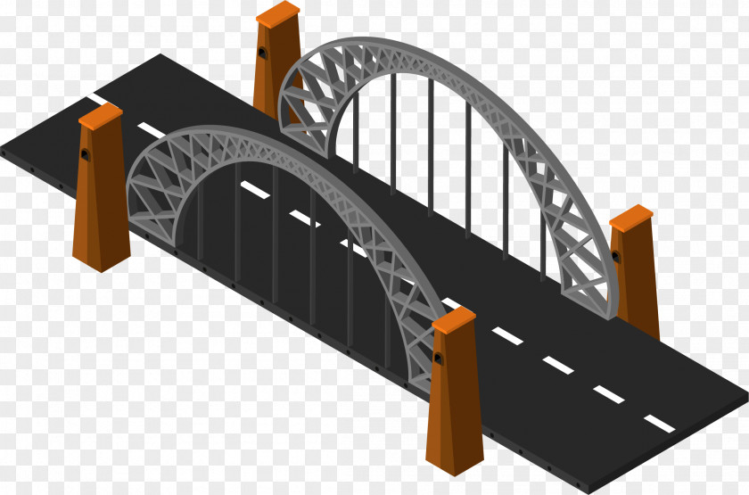 Urban Transport Road Bridge Euclidean Vector Royalty-free PNG