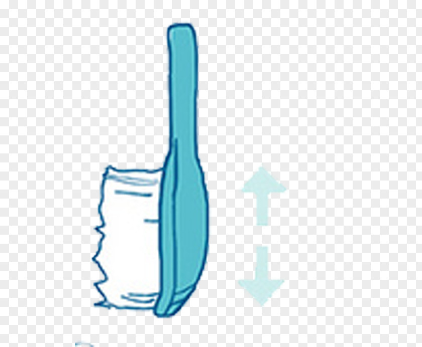 Blue Toothbrush Illustration PNG