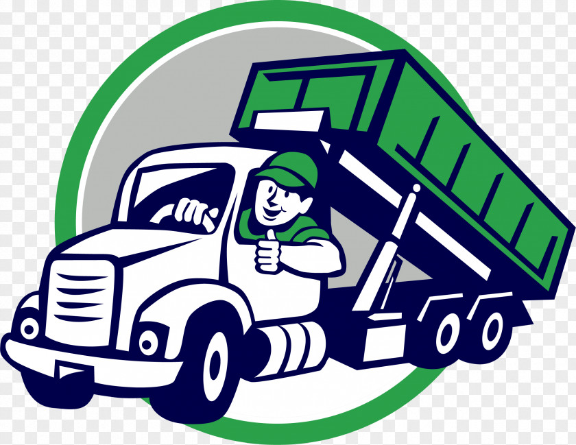 Car Truck Driver Roll-off Garbage PNG