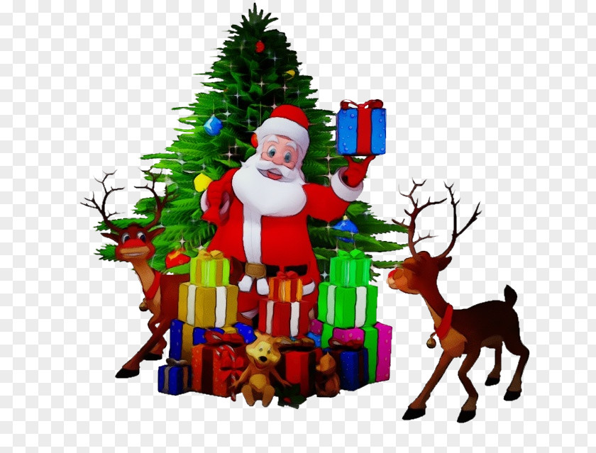 Christmas Stocking Ornament Santa Claus PNG