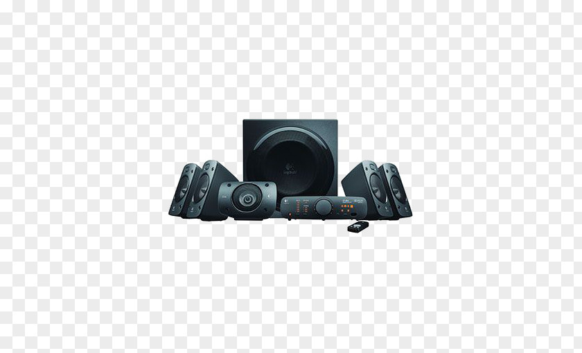 Logitech Sound Suit Loudspeaker 5.1 Surround THX Subwoofer PNG