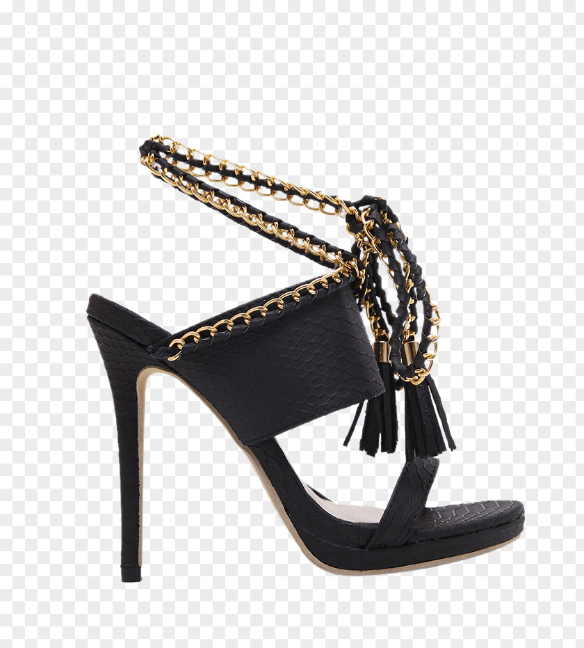Sandal High-heeled Shoe Lace Clothing PNG