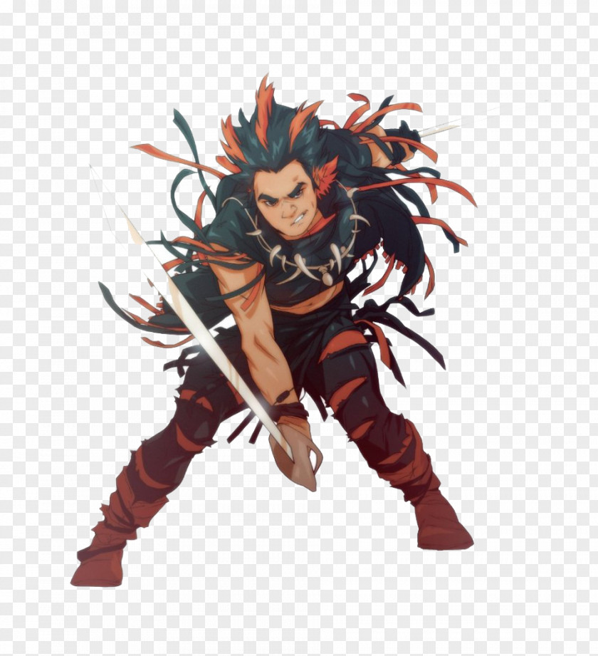Simple Orange Knight Concept Art Drawing Rufio Character Model Sheet PNG