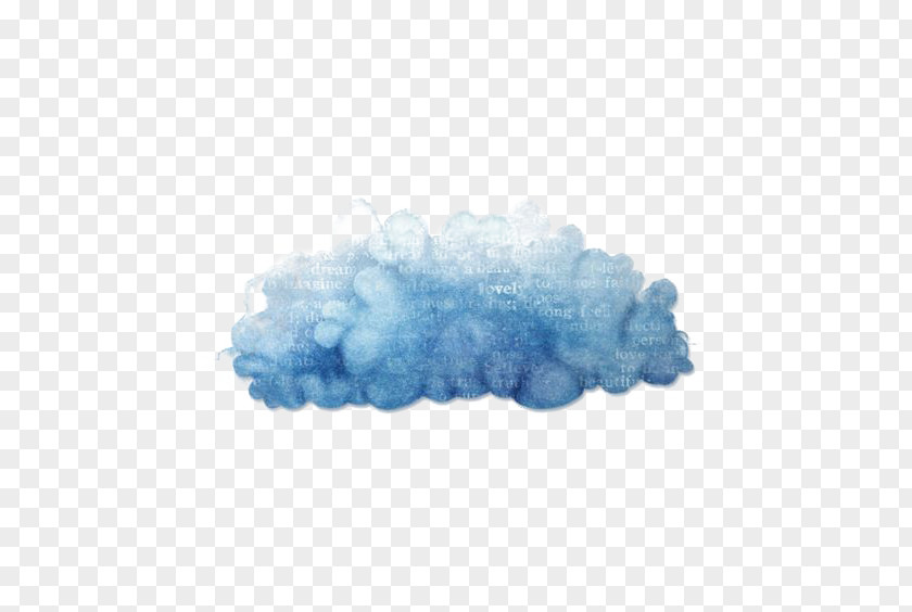 Hand Painted Clouds Material Cloud Watercolor Painting Clip Art PNG