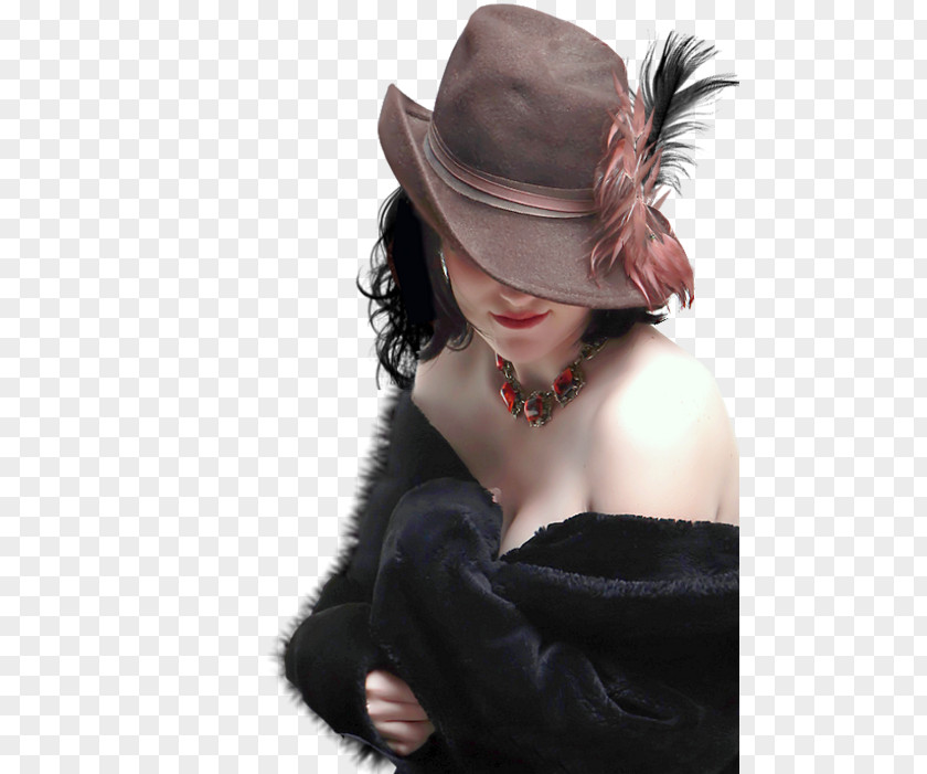 Hat Woman Female Neck PNG