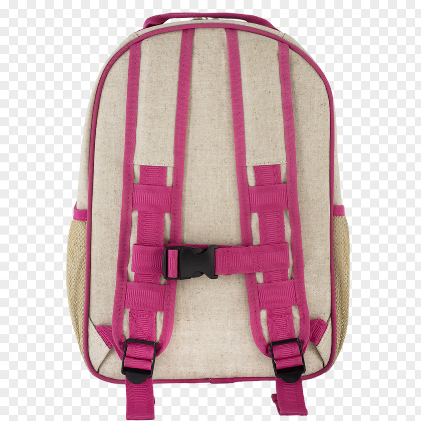 Pink Bird Backpack Bag SoYoung Toddler Linen PNG