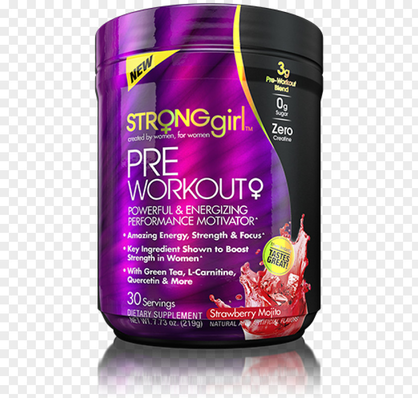 Woman Pre-workout Dietary Supplement Bodybuilding Exercise Physical Fitness PNG
