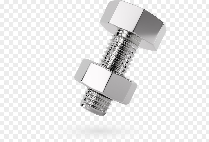 Bolt Nut Fastener Product Design Angle PNG