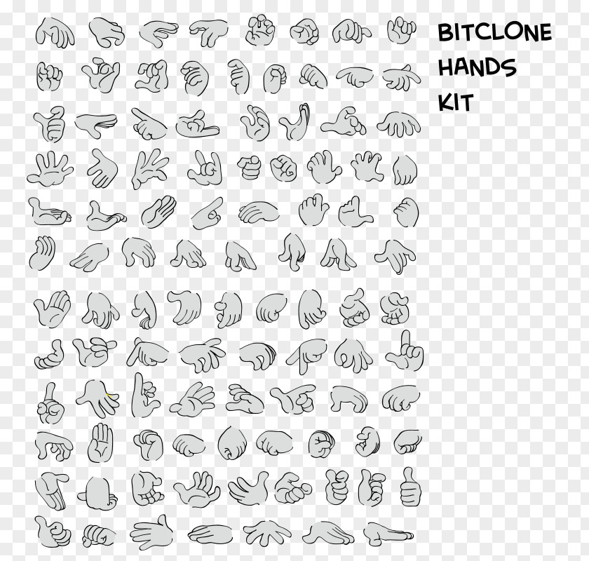 Clone Clipart Drawing Hand Clip Art PNG