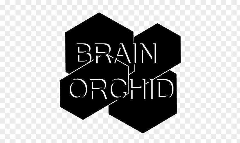 Electronic Brain Logo Brand Product Design Font PNG