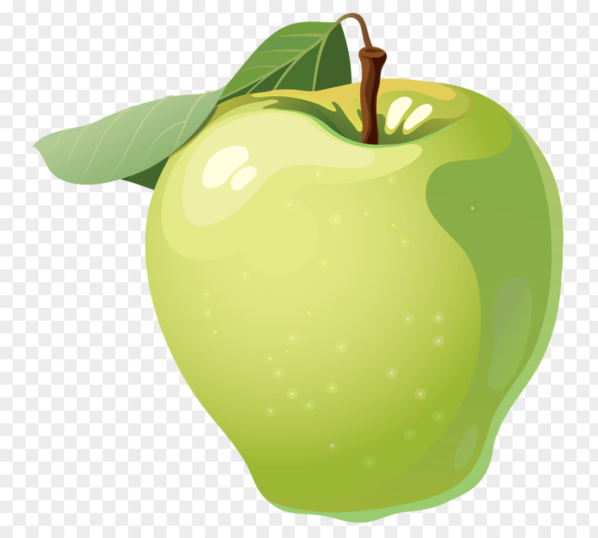 Green Apple Granny Smith Food Clip Art PNG