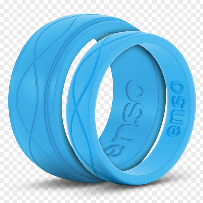 Infinity Symbol Ring Wedding Blue Turquoise PNG