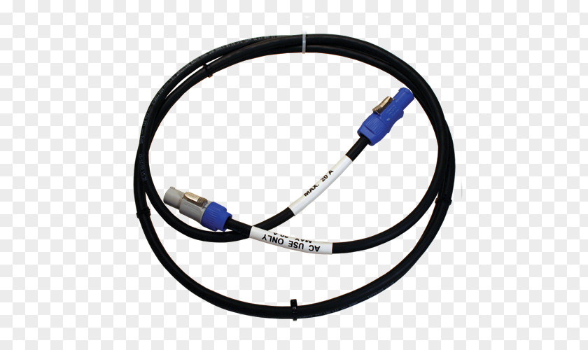 Powercon Network Cables PowerCon XLR Connector Electrical Cable PNG