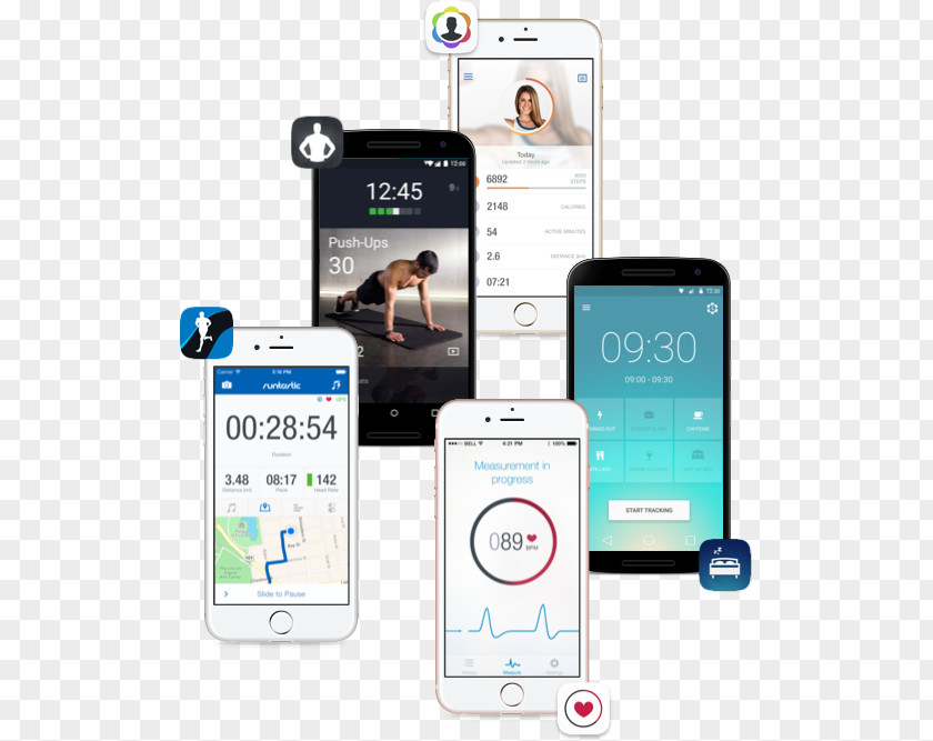 Runtastic Heart Rate Pro Smartphone Feature Phone Endomondo (Software) Mobile Phones PNG