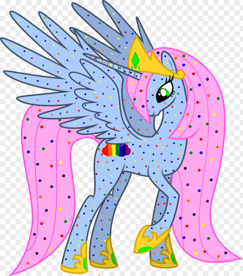 Shine Colorful Pony Horse Line Art Clip PNG