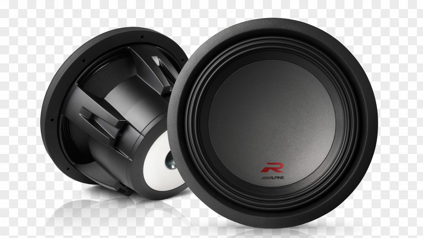 Subwoofer Alpine R-W Electronics Type-R 2Ω Computer Speakers PNG