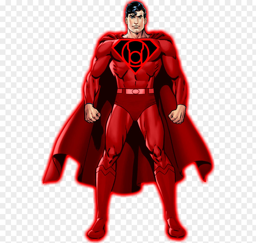 Superman Red Scarf Green Lantern/Superman: Legend Of The Flame Lantern Corps Hal Jordan PNG