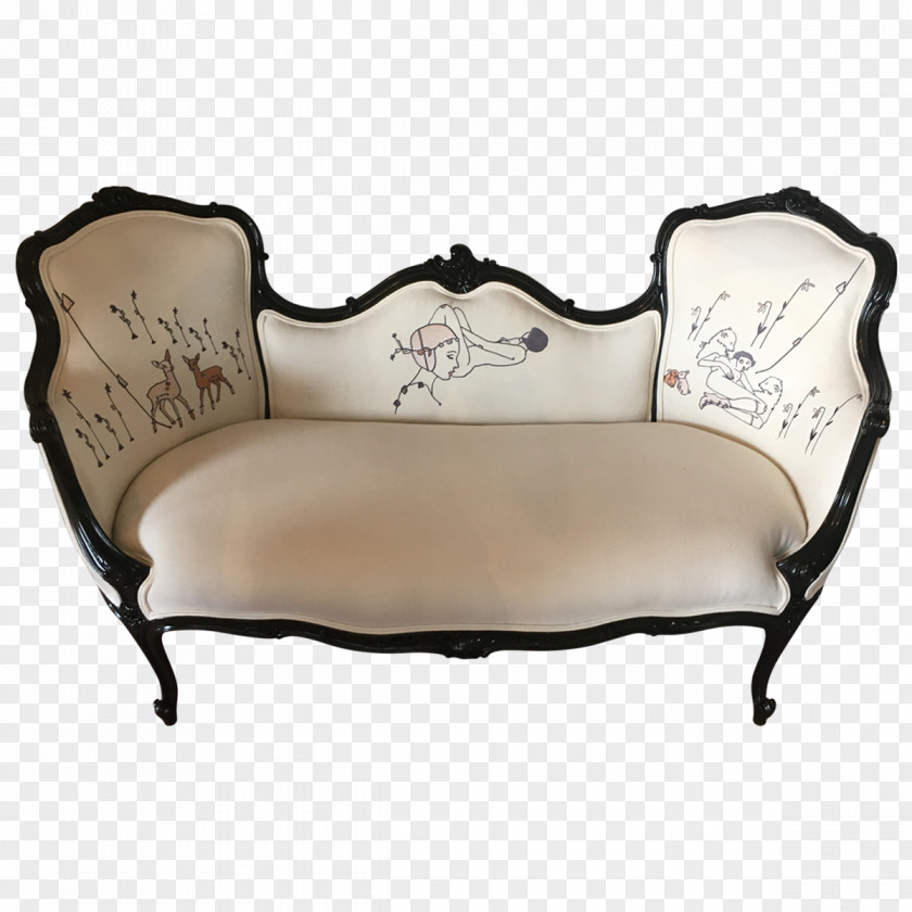 Chair Loveseat Couch Garden Furniture PNG