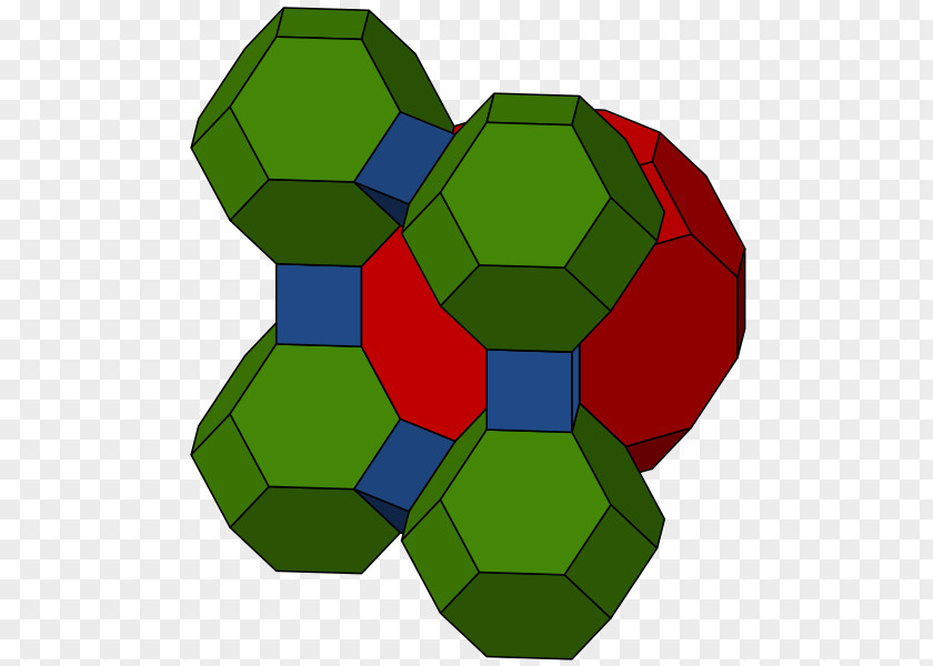 Cube Honeycomb Truncated Octahedron Tessellation Clip Art PNG