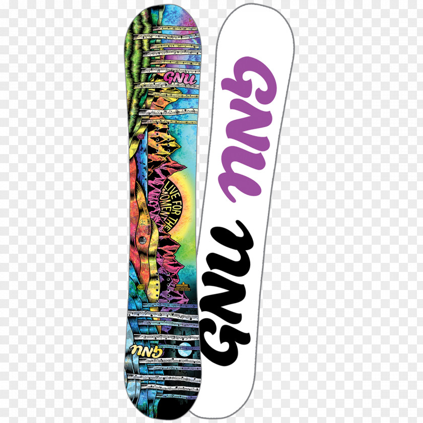 Snowboard Snowboarding Mervin Manufacturing GNU Kid's Carbon Credit (2017) BTX (2014) PNG