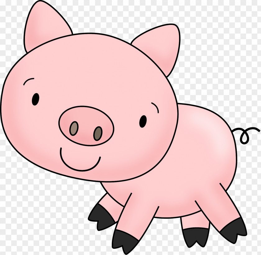 Pig Miniature Clip Art PNG