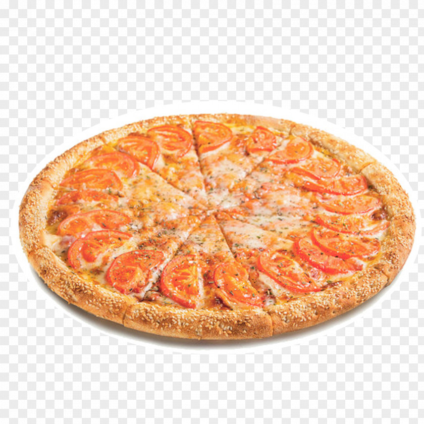 Pizza Sicilian Sushi Gouda Cheese PNG