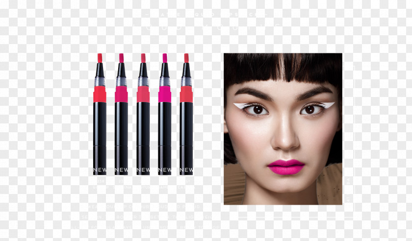 Regular Lipstick Lip Gloss Cosmetics Eye Liner Rouge PNG