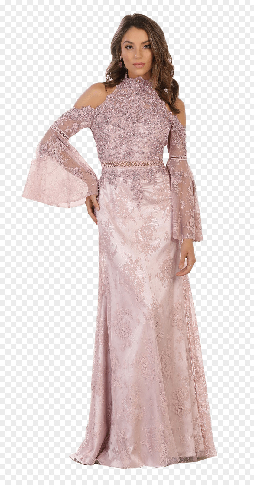 Ball Gown Design Wedding Dress Evening Prom PNG