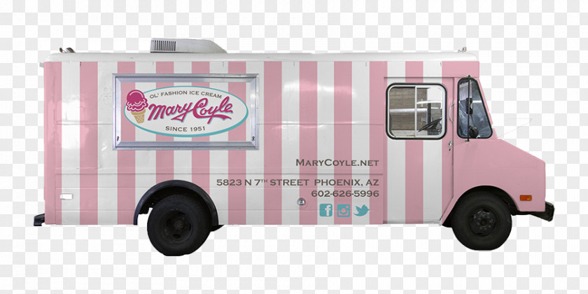 Ice Truck Cream Van Parlor Dessert PNG