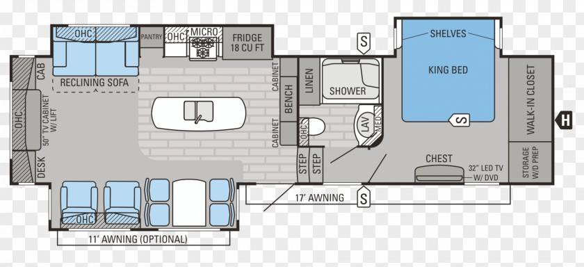 Jayco Inc Floor Plan House Campervans Diagram PNG