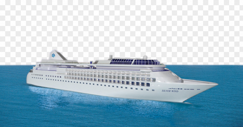 Luxury Cruise Ship At Sea MV Ocean Gala PNG