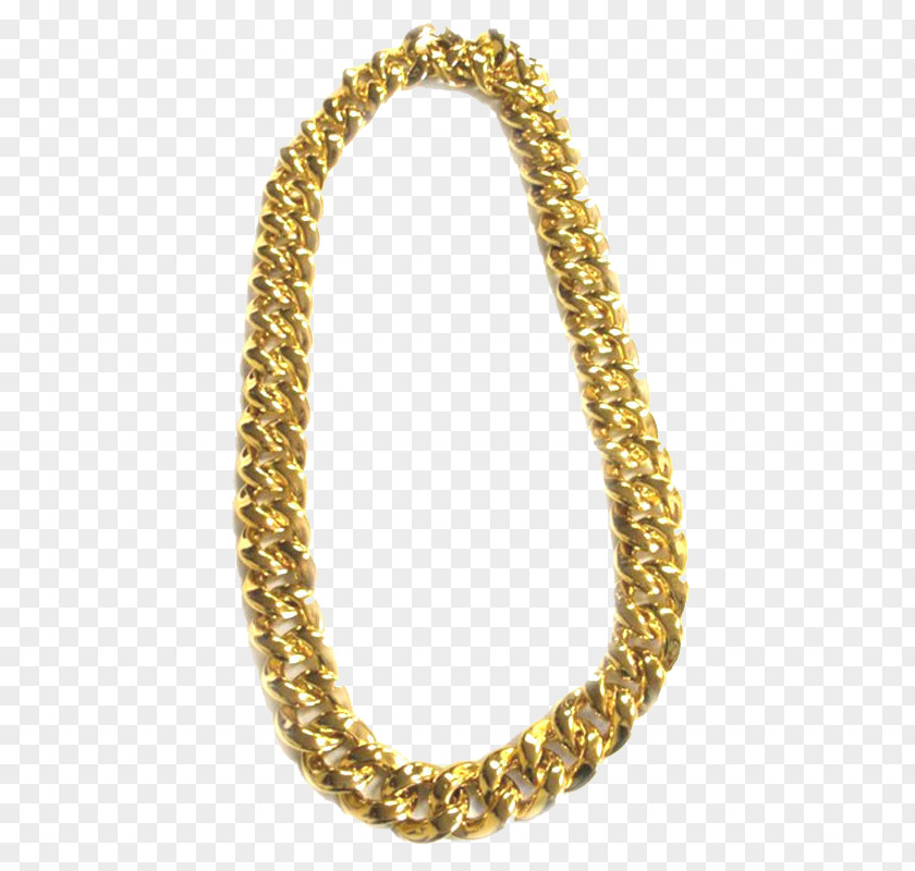 Thug Life Gold Chain Pic Necklace PNG