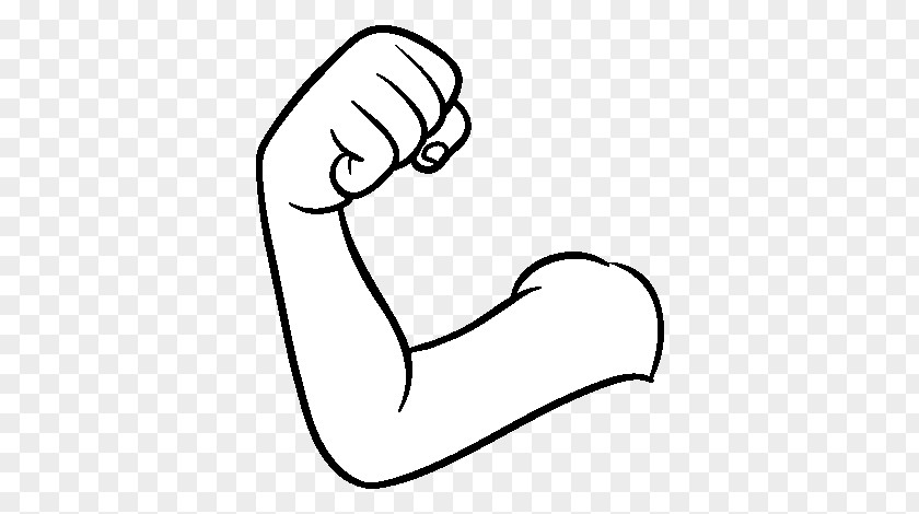 Arm Muscle Drawing Coloring Book Human Body PNG