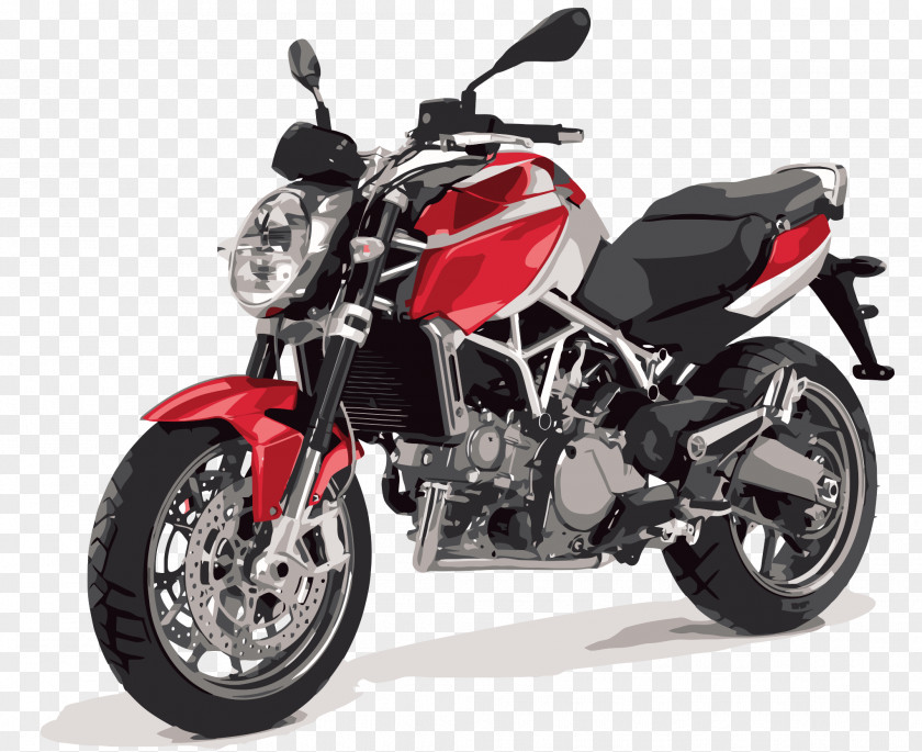 Cartoon Handsome Motorcycle Aprilia Mana 850 Car Dorsoduro PNG