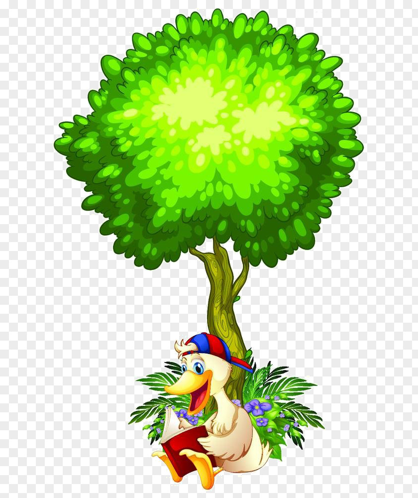 Cartoon Tree Material Stock Photography Royalty-free Clip Art PNG