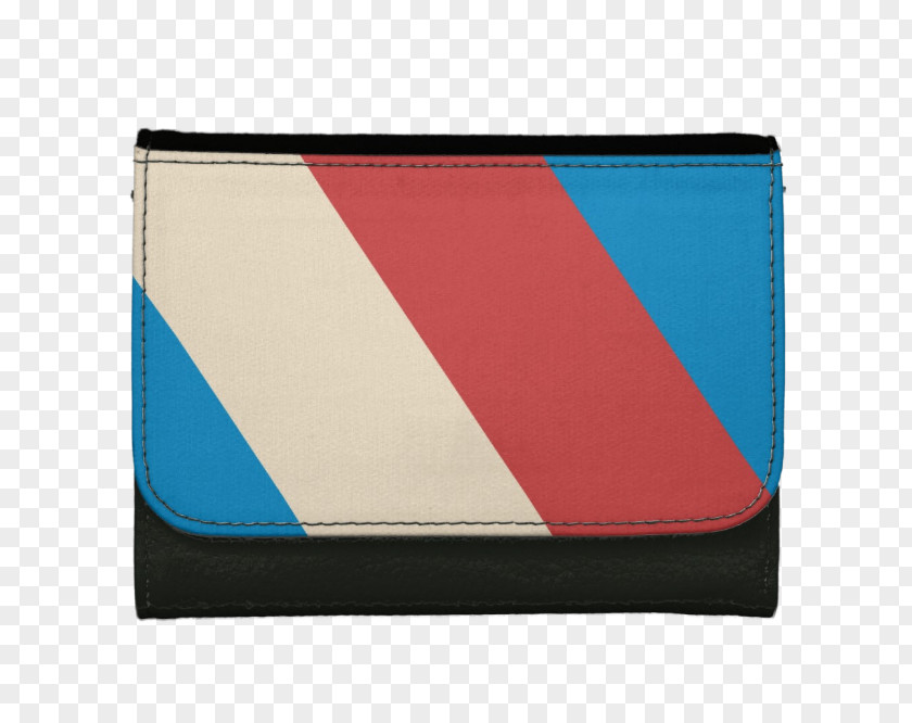 Diagonal Stripes Wallet Rectangle PNG